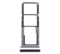 Chariot plateau de tray compatible avec Xiaomi Redmi A2 23028RN4DG 23026RN54G / A2+ / A1 220733SI / A1+ 220733SFG porte carte Sim1+ SIM 2+ fente slim logement Micro SD Card (Noir)