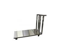 Chariot Plateforme Inox 304 Plateau Plein - - Inox1200