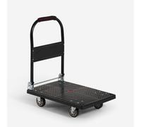 Chariot plateforme pliable transport de colis 200kg 4 roues Kerry