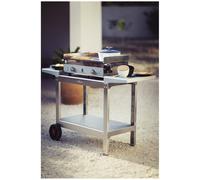 Chariot Plancha inox Plein Air Tablettes Rabattables