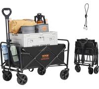chariot pliable, 2 pieds cubes chariot de plage, robuste, 220 livres
