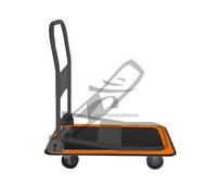 Chariot pliable 4 roues