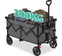 Chariot pliable avec capacité 200 L et charge maximale 300KG