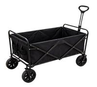 Chariot pliable (Chargement 120l, charge maximale 120kg et poignée télescopique tous terrains) - Réf. 324320