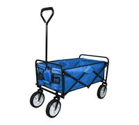 Chariot Pliable de Jardin Bleu