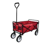 Chariot Pliable de Jardin Rouge