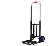 Chariot pliable portable avec poignée réglable pour escalier - Diable idéal pour le shopping, la maison, le transport des bagages (roues en polyuréthane de 25 mm)