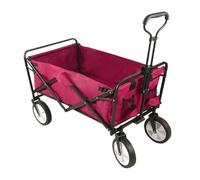 Chariot pliable portable, Chariot de courses pliable, remorque de camping, chariot de pique-nique(Green)