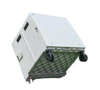 Chariot pliable robuste, grande capacité, idéal for transporter du matériel de plage, de jardin et de camping.(Style 2)