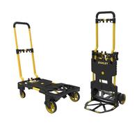 Chariot pliable - STANLEY - Stanley 2-en-1 - Charge 137 kg - Compact et léger - Acier