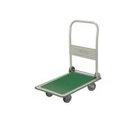 Wonday Chariot Pliable Gris Vert capacité 300 kg - Dimensions déplié L91 x H86 x P61 cm