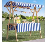 Chariot pliant portable pour affichage extérieur de stand de marché