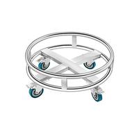 Chariot polyvalent robuste avec roues pour un transport sans effort des seaux à la maison, au restaurant et à la ferme