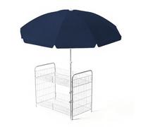 Chariot portable avec auvent - Support de présentation mobile pour aliments - Pliable - Pour les expositions artisanales des fermiers de rue, du marché