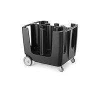 Chariot porte assiettes 930x720x(H)785 mm