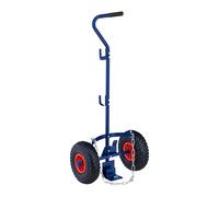 Chariot porte-bouteilles de gaz réglable, roues pneumatiques