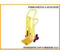 Chariot Porte-Cases À 3 Roues Pour Échelles Capacité 120 KG Pelle Basculante