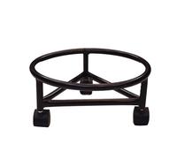 Chariot Porte-marmites et Seau d'eau en Acier Inoxydable Commercial, Support pour Bouteille de gaz T-Mobile et Chariot de manutention de poubelles, Diable Anti-basculement, Grande capacité p