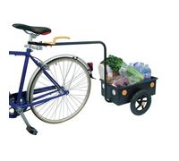 Chariot Porte-Objets Éco Trailer Maxi 60L Attache Rapide Noir 307850085 BELLELL
