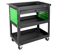 Chariot porte-outils 3 étagères 1 tiroir -JBM