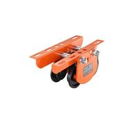Chariot Porte Palan Electrique Poutre Acier Allié Capacité 1000KG Réglable 6,8-11cm