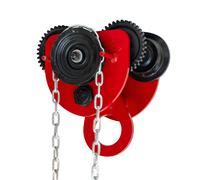 Chariot porte-palans 1 t avec entraînement par chaîne MW Tools HNRKG1T