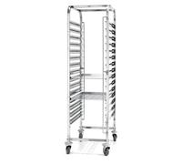 Chariot porte plateaux 15x 600x400 515x680x(H)1710 mm