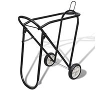 Chariot Porte Selle Pliable métal avec Roues