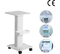 Chariot pour appareils de beauté, plastique durable, design compact, chariot