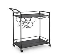 Chariot pour bouteilles 5P Isaac Noir H81