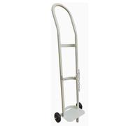 Chariot pour Bouteilles d'oxygène Portable, Support Universel pour Bouteilles de gaz pour Laboratoire et Usine, Support indépendant pour Bouteilles d'oxygène de 8 à 15 L, Hauteur : 110 cm, d
