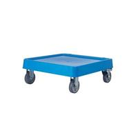 Chariot pour Casier de Lavage 575 x 545 x 210mm Bleu Matériel CHR Pro