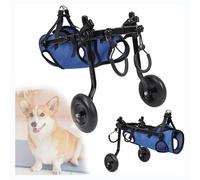 Chariot Pour Chien Handicapé Trotteur RéGlable Pour Animaux HandicapéS, Chariot Pour Chien Attelle De Jambe Pour Animaux De Compagnie, Harnais Chien Convient Aux Chiens HandicapéS