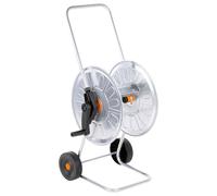 Chariot pour enrouleur de tuyau de 50 m 1/2" ou 35 m 3/4" acier vidaXL