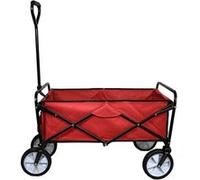 Chariot Pliable de Jardin Rouge