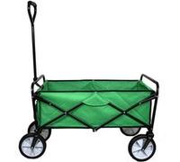 Chariot pour Jardin Pliable Caddie Utilité Brouette Vert Transport Remorque Vert G