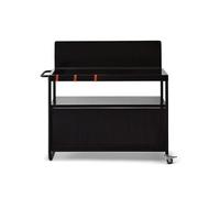 Chariot pour plancha Infinite 100 - - Desserte extérieur - 3 niveaux de rangement - Crédence anti-vent
