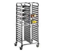 Chariot pour plaques de cuisson 600 x 400 mm modèle Liam Duo