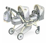 Chariot pour poupées DeCuevas Large Twin Pipo 80347
