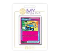 Chariot Précieux 185/191 Dresseur High-Tech Holo - Myboost X Écarlate et Violet 8 Étincelles Déferlantes - Coffret de 10 Cartes Pokémon Françaises