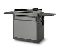 Forge Adour Chariot Premium Acier fermé 60 pour plancha Premium 60 Noir et Gris