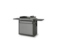 Forge Adour Chariot Premium Acier fermé 60 pour plancha Premium 60 Noir et Gris