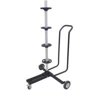 HP Autozubehör Chariot à pneus avec poignée Double Largeur de pneus jusqu'à 285 mm