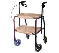 Chariot réglable à hauteur réglable de cuisine avec des freins - Aidapt VG798WB