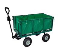 WERKA PRO Chariot remorque de Jardin grillagé