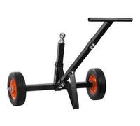 Chariot remorque VEVOR - 272kg - Hauteur réglable - Boule 47.3mm - Pneus pleins 254mm - Acier