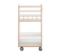 Chariot roulant avec insert pour bouteille couché Fahrbar WxHxD 56x108x40cm