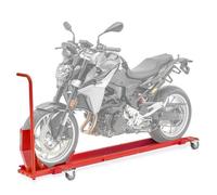 Chariot Roulant Moto - ConStands Smart Mover - 450 kg - Rouge - Maniabilité Optimale