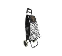 Chariot Shopping en PVC Noir Impression "Main de Fatima" -