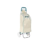 Chariot Shopping en Tissu Bleu avec Compartiment Isotherme - SHOPPY - ALTOBUY Bleu G